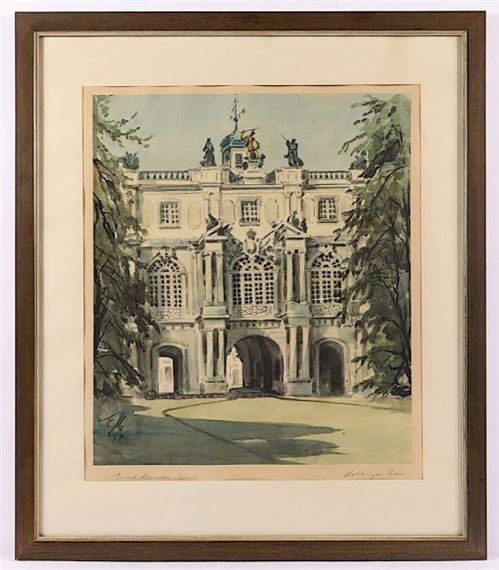 "Blick auf das Koblenzer Tor in Bonn" by Ernst Meurer, "51"