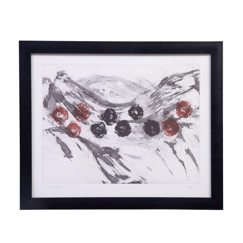 Artwork by Rubén Morales Lara, Rumor y certeza, Made of Engraving on metal