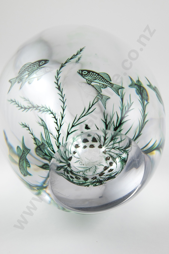 Artwork by Orrefors, The Graal glass technique was invented at Orrefors Glasbruk in Sweden, Made of glass