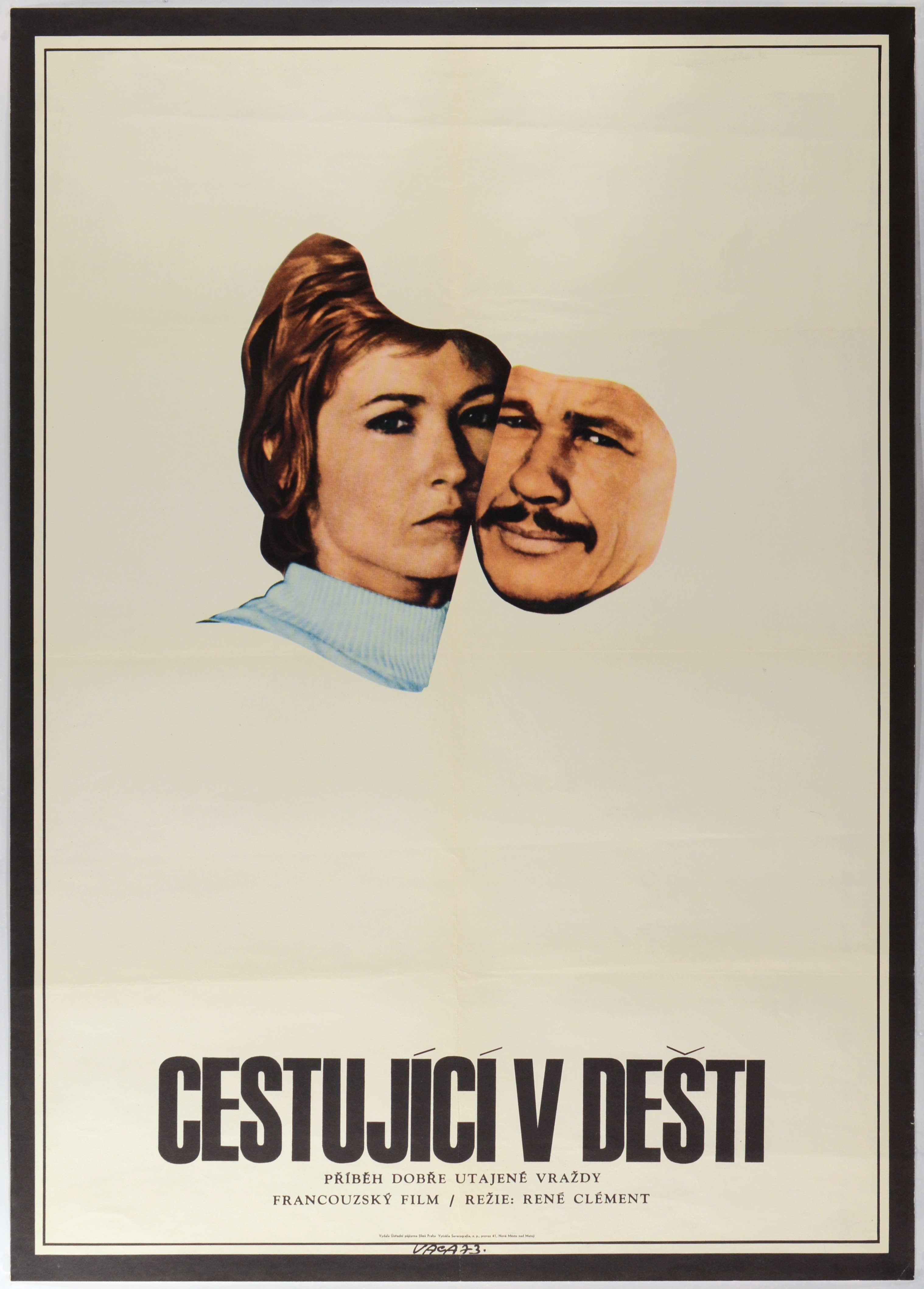CESTUJÍCÍ V DEŠTI (LE PASSAGER DE LA PLUIE) by Karel Vaca, 1973