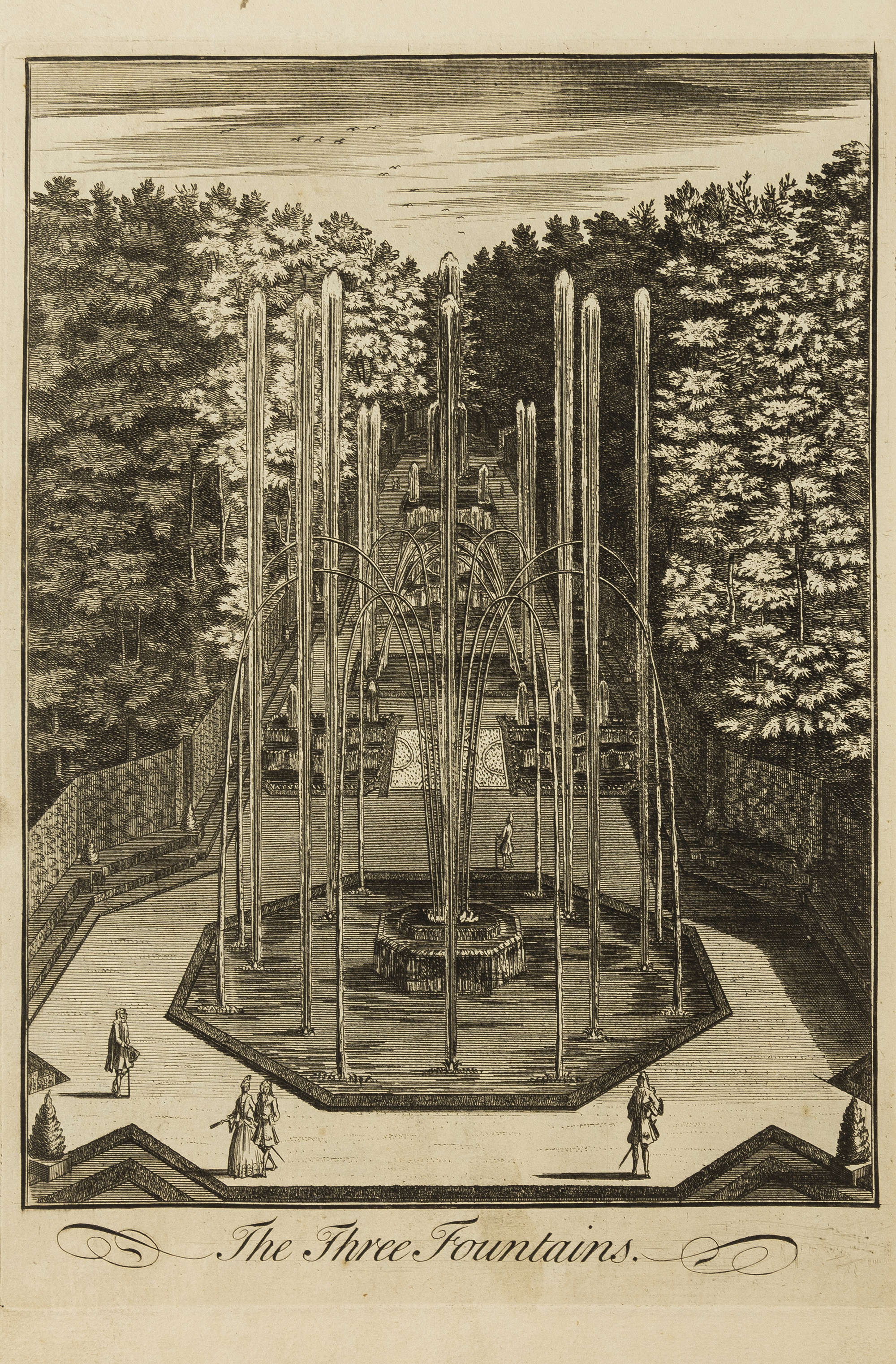 Artwork by Henry Overton, John Hoole, Britannia Illustrata , of Views of all the Palaces...and other Publick Buildings of England, Made of engraving