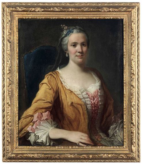 Ritratto di nobildonna by Sebastiano Ceccarini