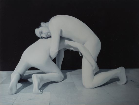 Les lutteurs by Xavier Veilhan, 2000