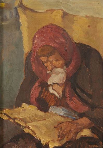 Portrait of a man. by Maurice Bismouth