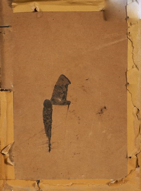 Artwork by Maurice Bismouth, Portrait of a man., Made of Oil on cardboard