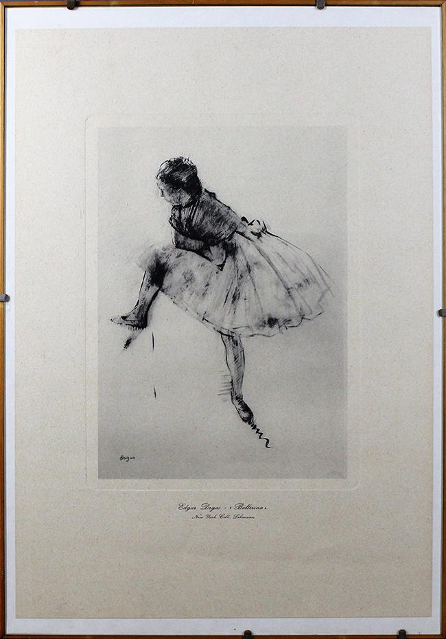 Ballerina by Edgar Degas