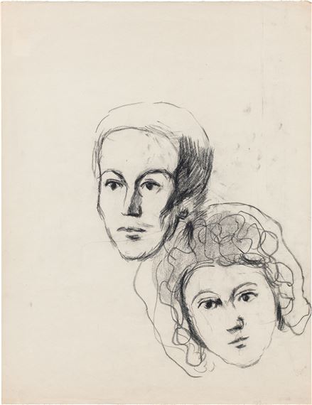 Two portraits by Herbert Boeckl, circa 1930