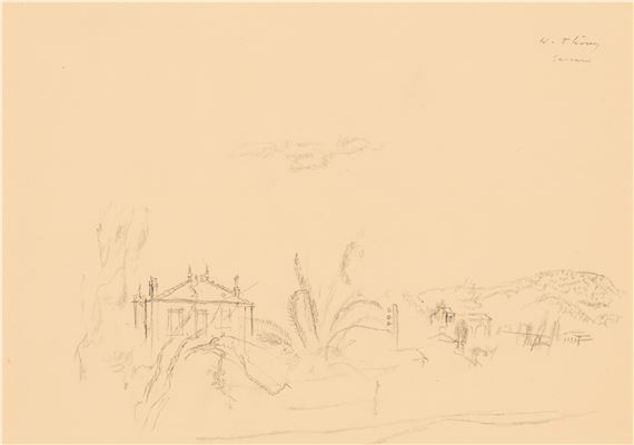 Sanary-sur-mer by Wilhelm Thöny, 1933-1936