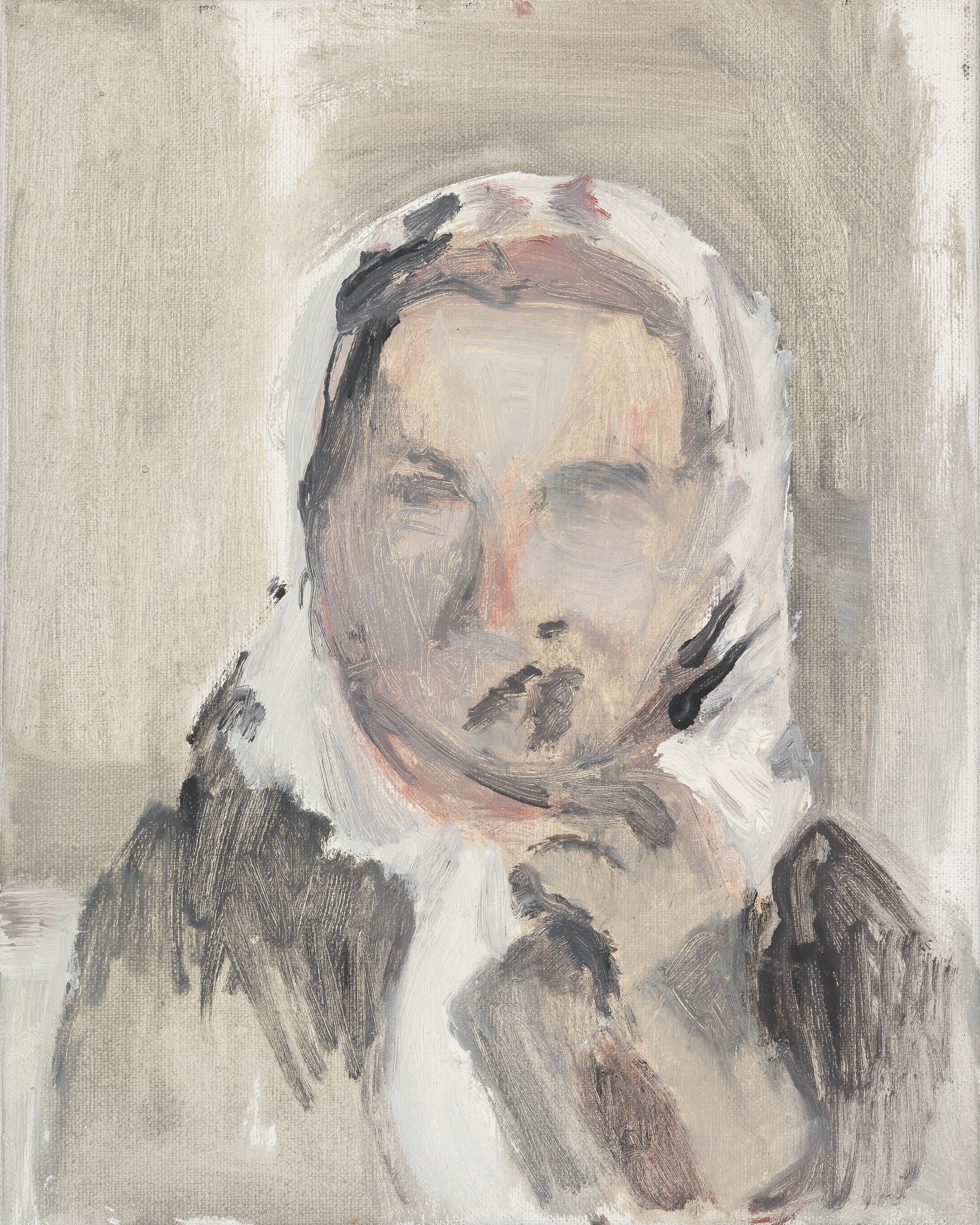 Artwork by Charlotte Seyerl, Ukrainische Bäuerinnen, Made of Oil on Molino