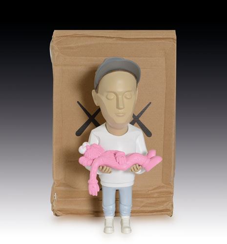 KAWS Four Foot Companion HAND WOOD 14cm（Kaws Four Foot - 4 For 