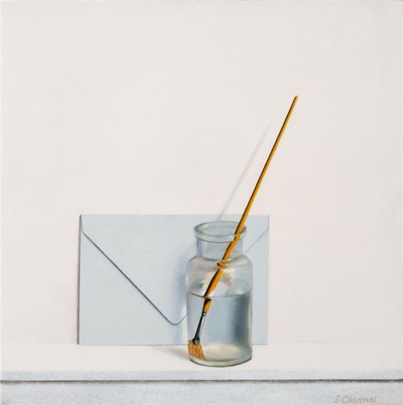 Vaso con sobre by Santiago Cárdenas, 1998