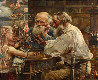 Alte Modellbauer - Heinrich Saffer