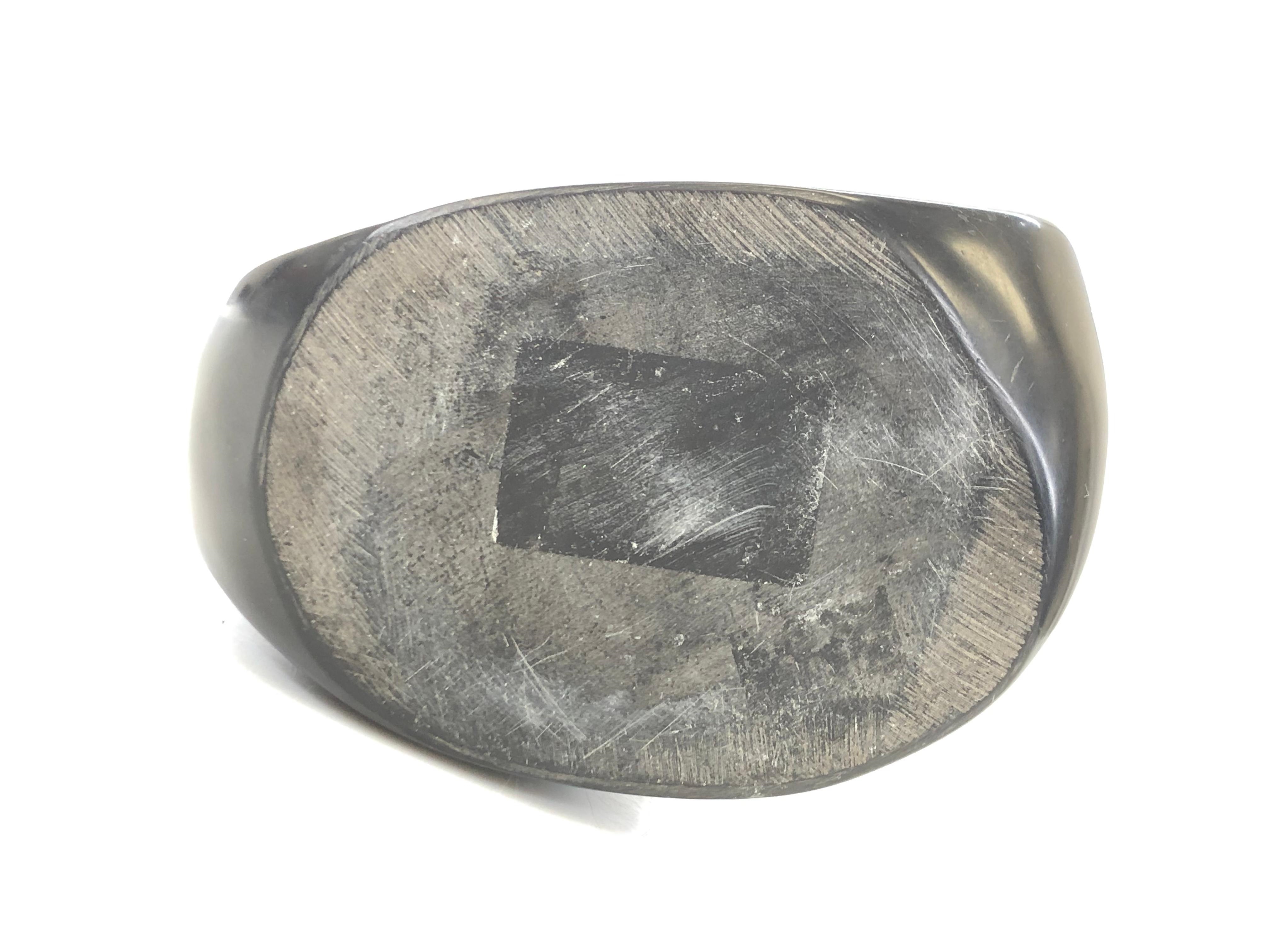 Artwork by Michael J. Chee, MICHAEL J CHEE NAVAJO BLACK MARBLE SCULPTURE, Made of Marble