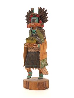 BRYSON HUMA HOPI CROW MOTHER KACHINA - Bryson Huma