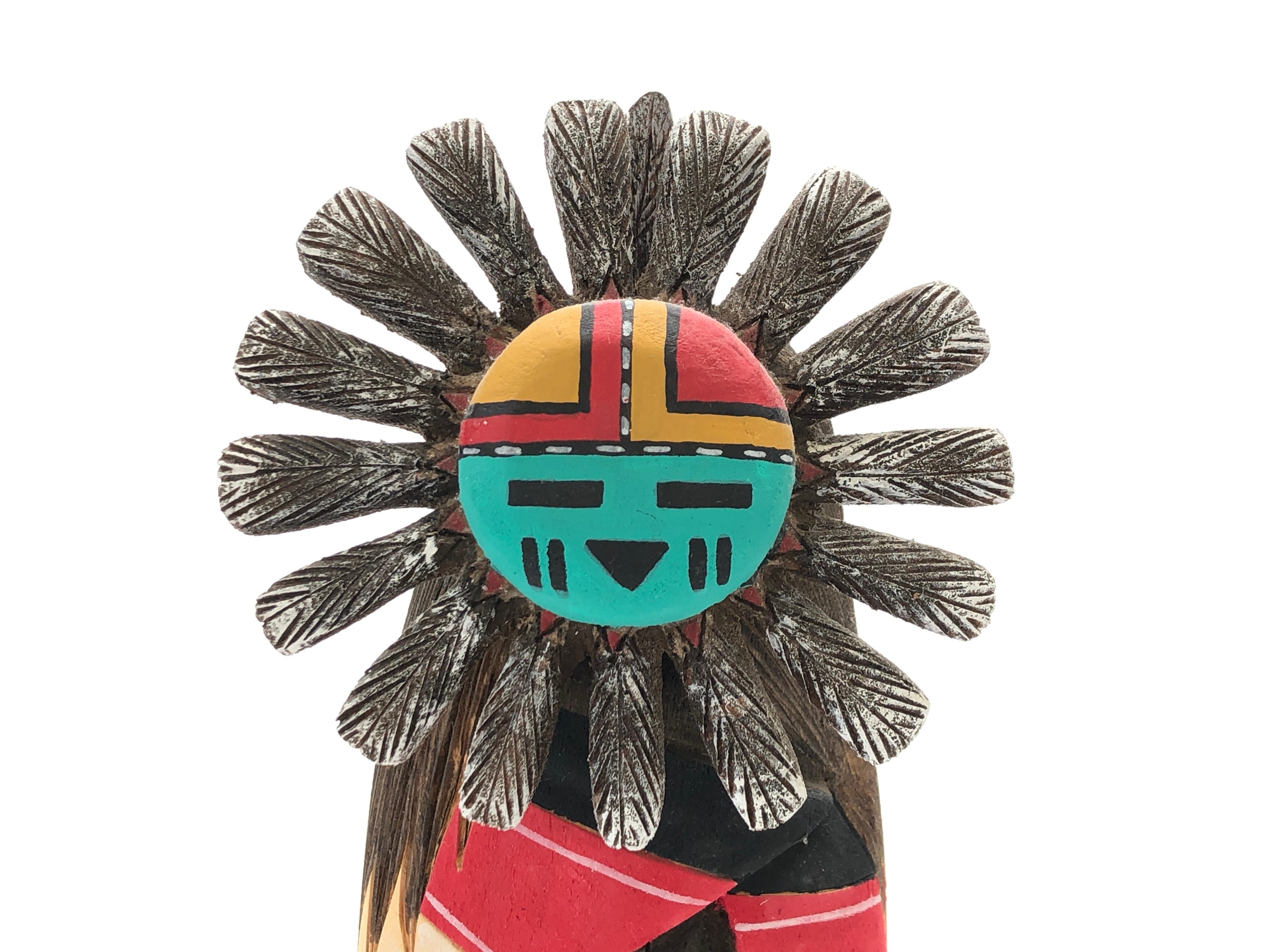 Ty Duwyenie | TY DUWYENIE HOPI SUN GOD KACHINA | MutualArt