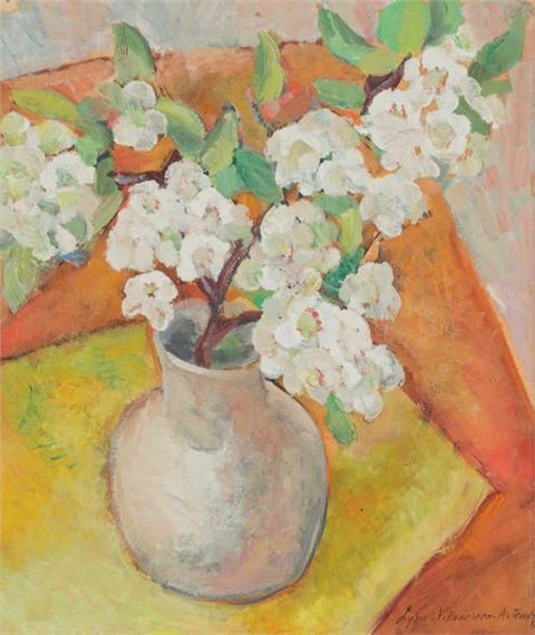 Branches de cerisier en fleurs - Nikanerova Artemoff