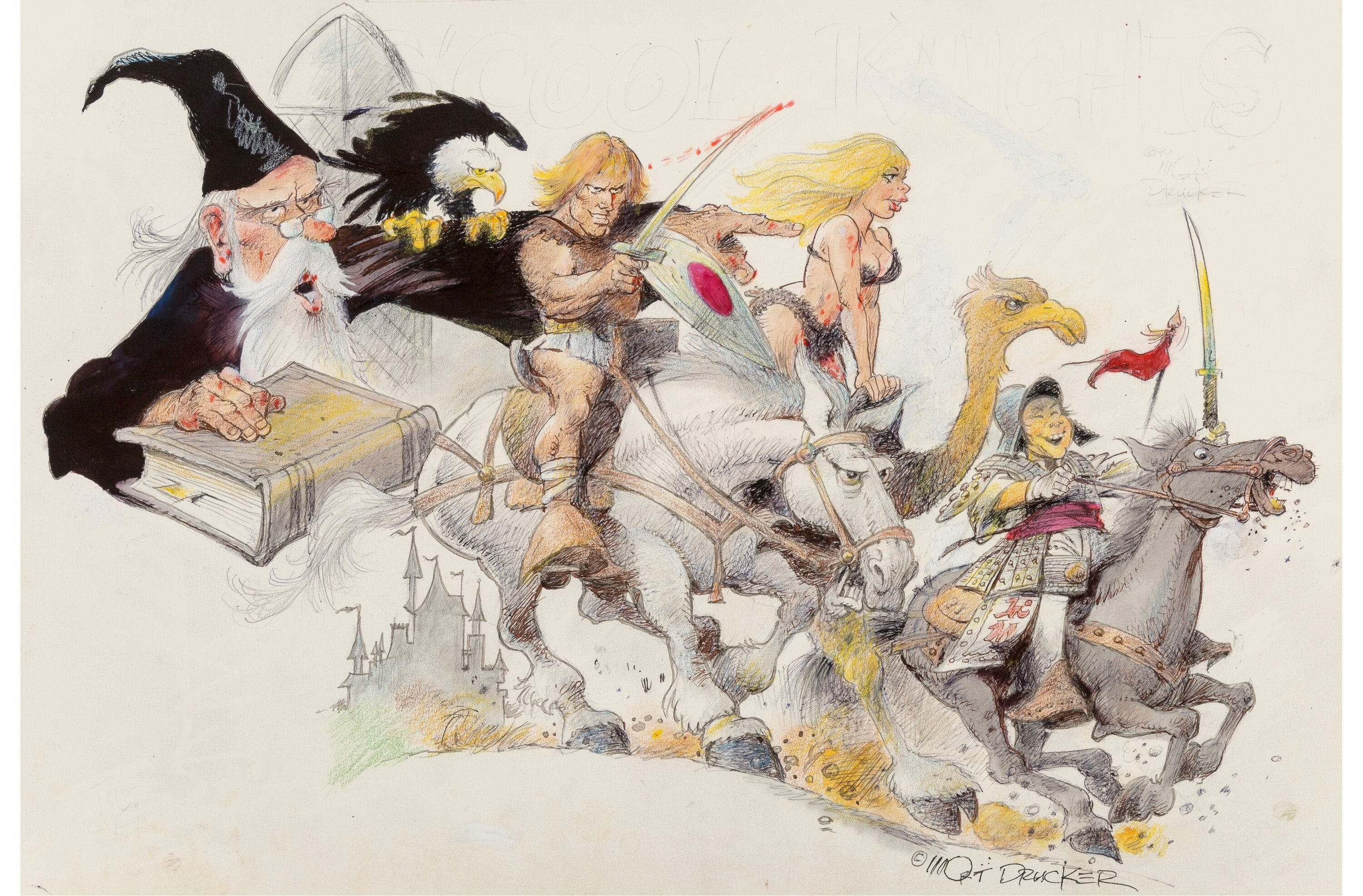 Mort Drucker Overview: Sales Records & Exhibition History