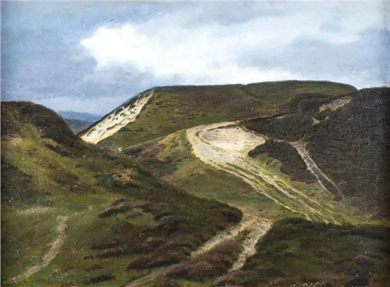 Landscape by Harald Frederik Foss, 1906