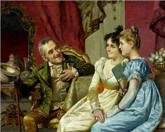 Parlor Scene - H. Doret