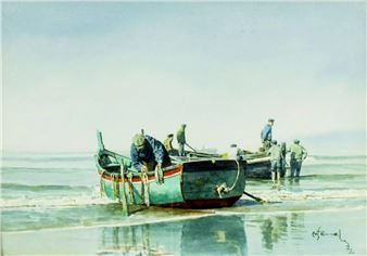 Fishing Boats - L. Fennell