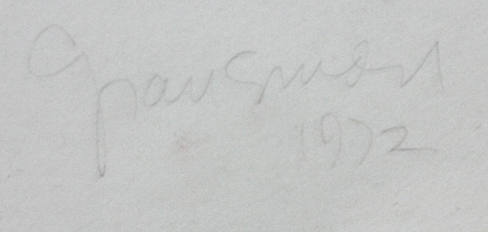 Artwork by Philip Grausman, Philip Grausman, Nude, Pencil Drawing, Made of pencil on paper