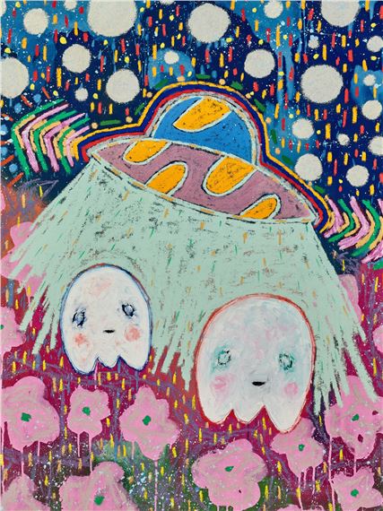 Adam Handler | Ghost Abduction in a Lost Flower Garden (2021) | MutualArt