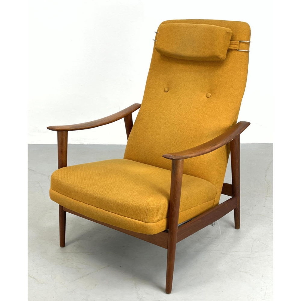 Tall Back Lounge Chair. - Arnt Lande