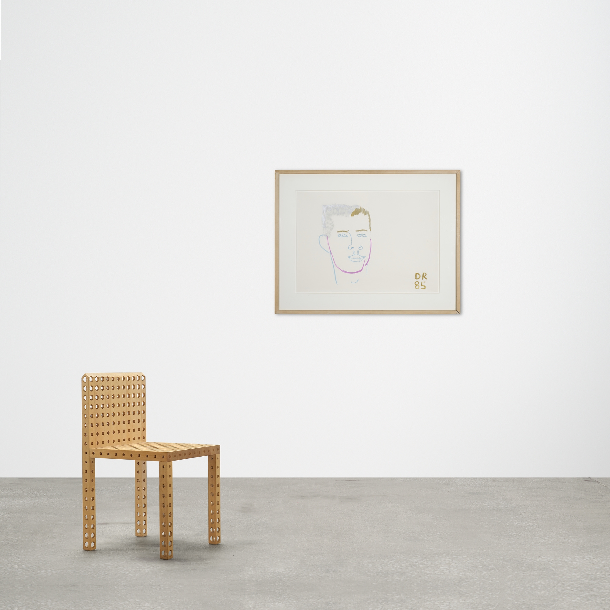 Artwork by David Robilliard, Untitled, Made of ink on paper