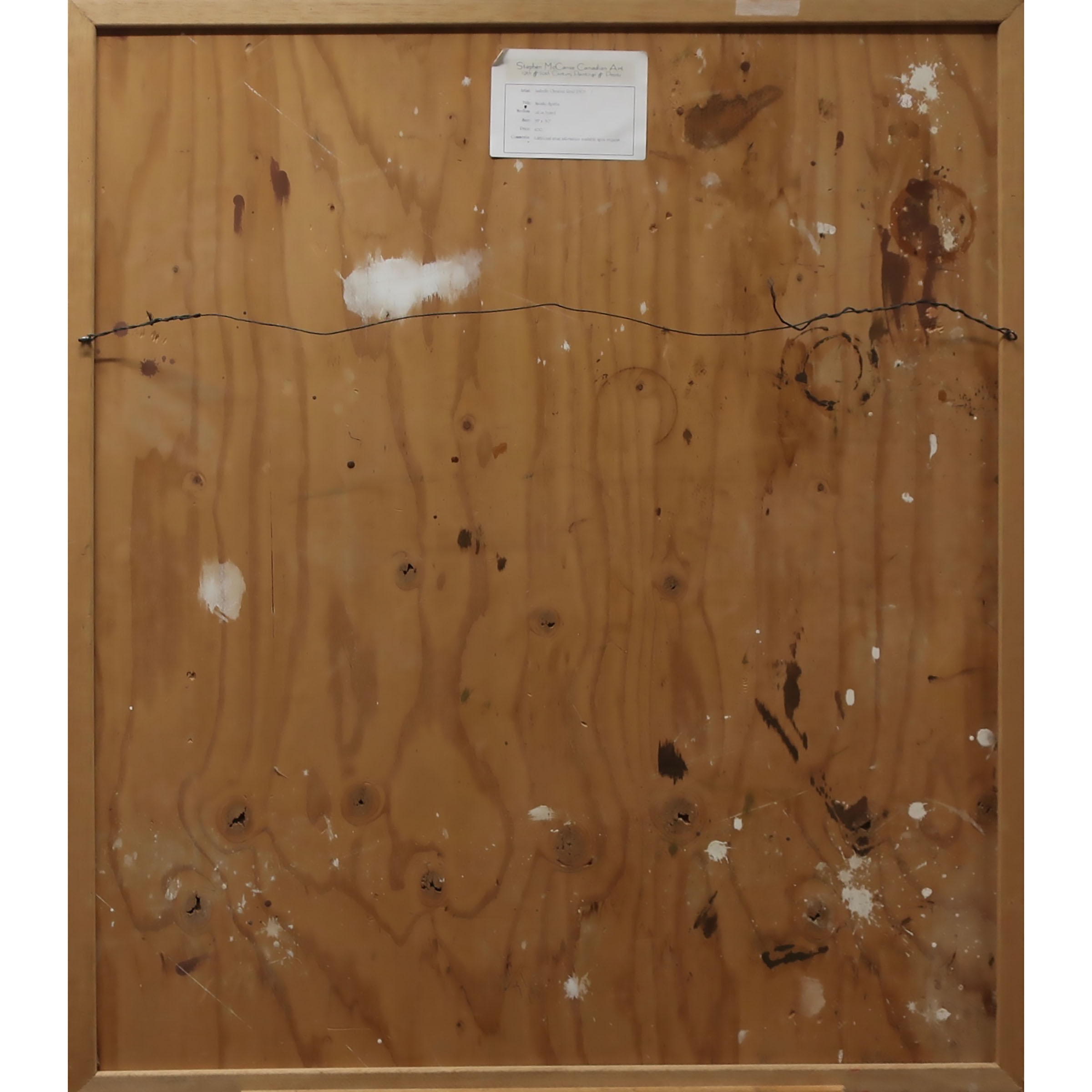 Artwork by Isobelle Chestnut Reid, NAVAHO SPIRITS, Made of OIL ON BOARD