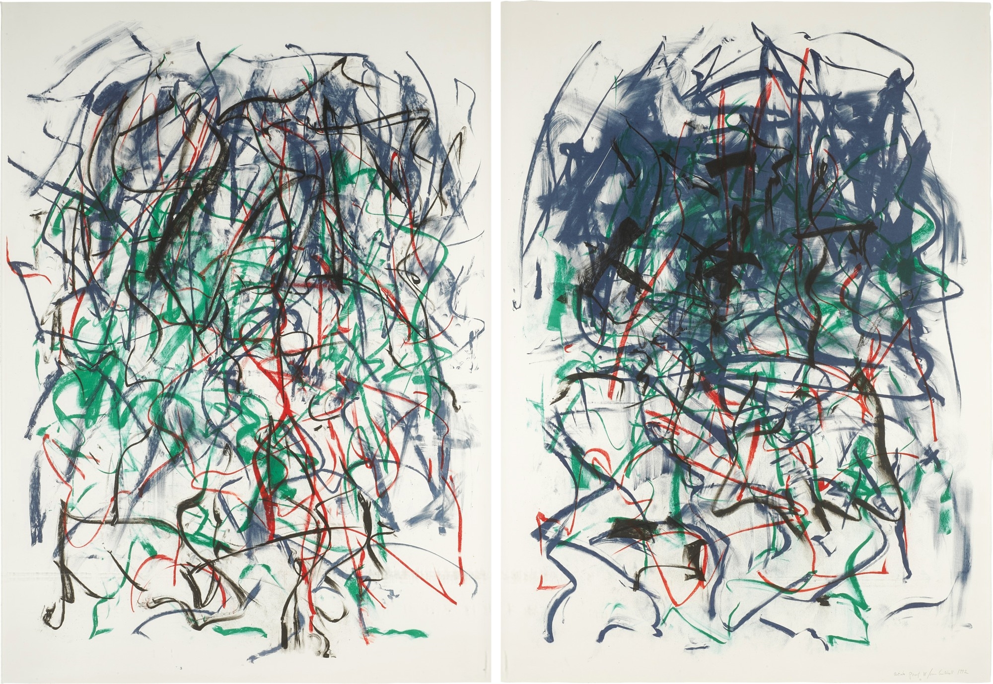 Joan Mitchell Sunflowers II (1992) MutualArt