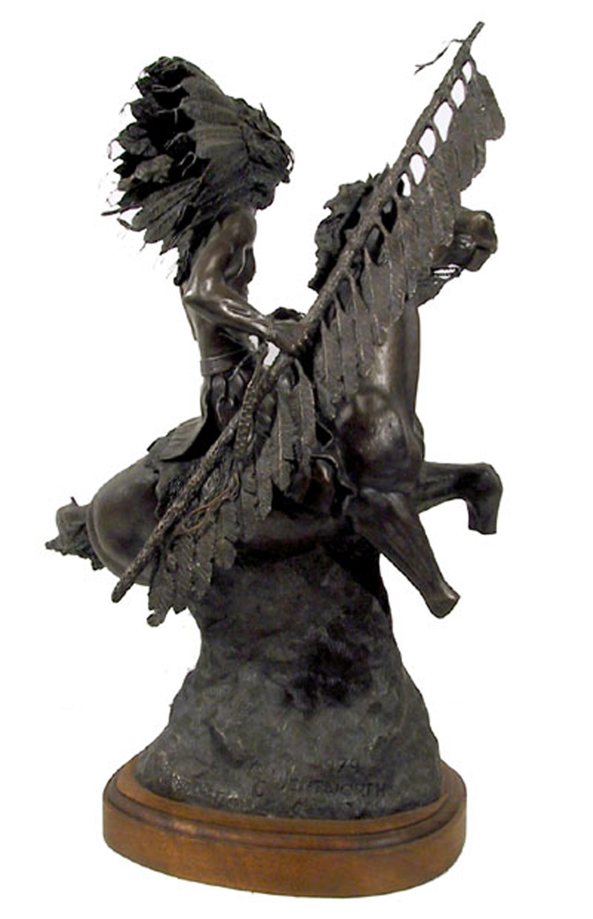 Artwork by G.C. Gerry  Wentworth, From the Earth, Made of Bronze Sculpture