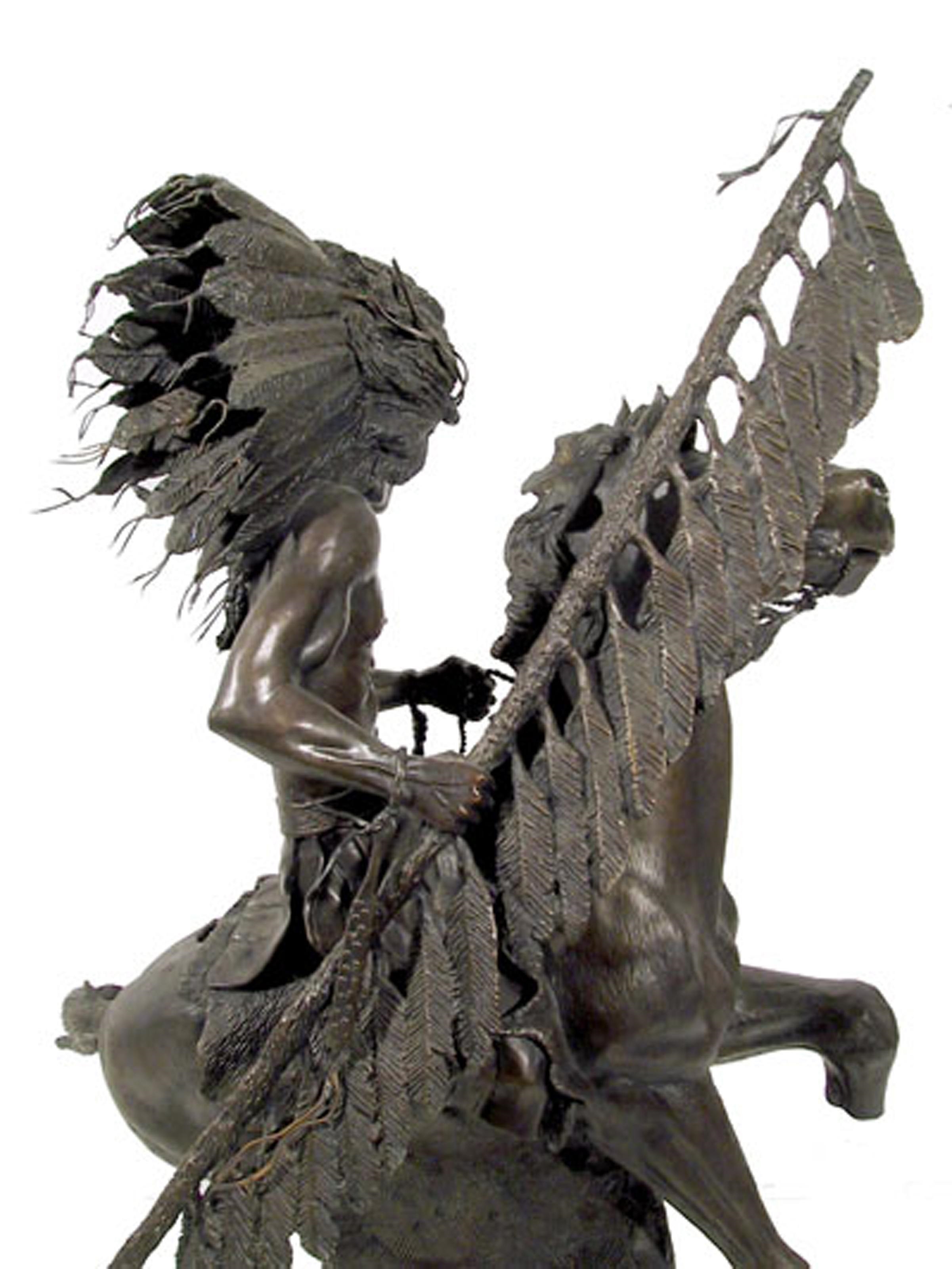 Artwork by G.C. Gerry  Wentworth, From the Earth, Made of Bronze Sculpture