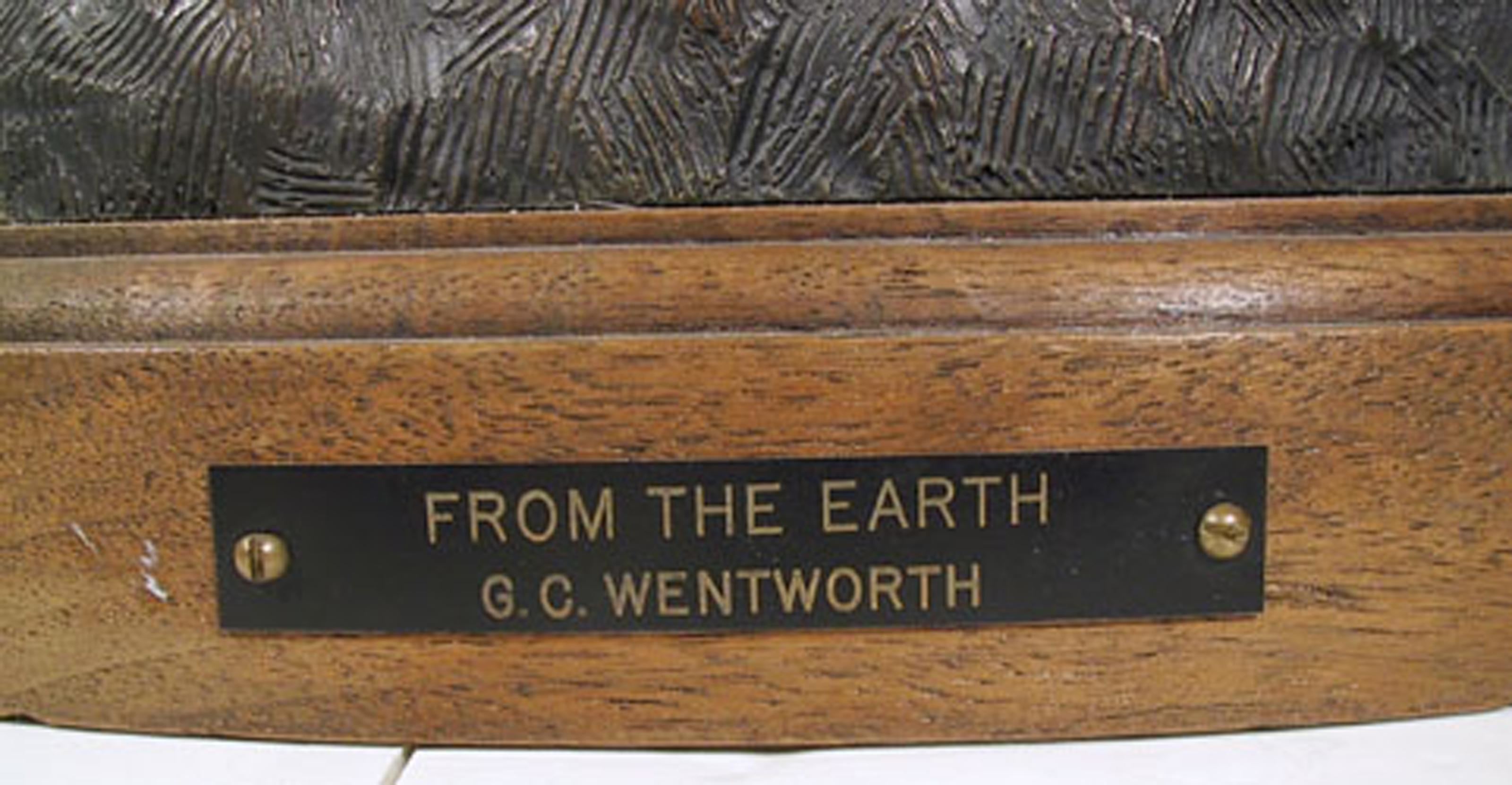 Artwork by G.C. Gerry  Wentworth, From the Earth, Made of Bronze Sculpture