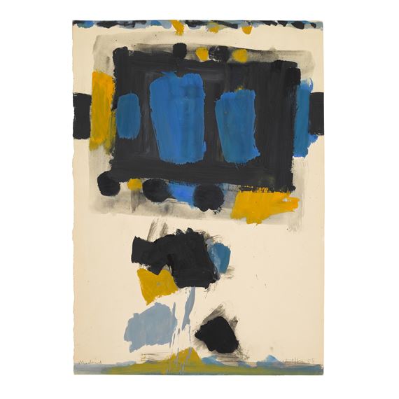 Madrid by Emerson S. Woelffer, 1958