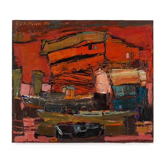 No. 22 Newport Oregon by Raimonds Staprans, 1956