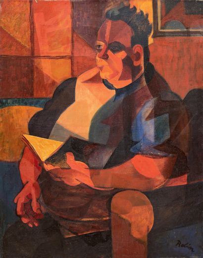 Portrait of Camille Renault by Gabriel Robin