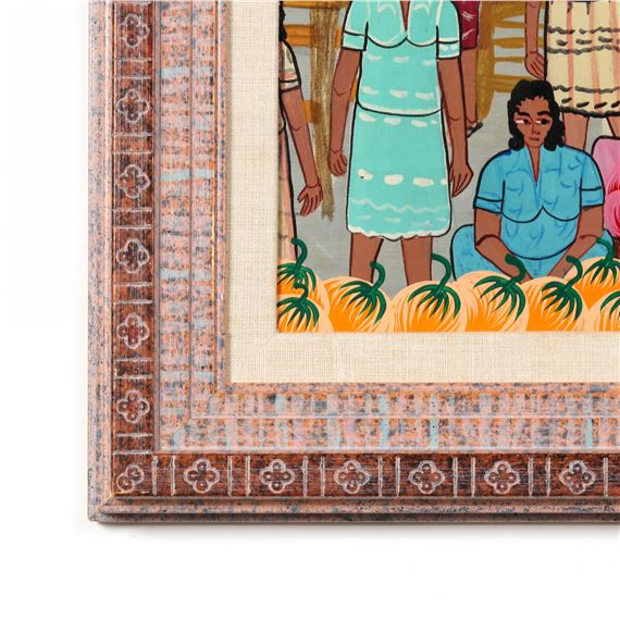 Alix Baptiste Island Market MutualArt