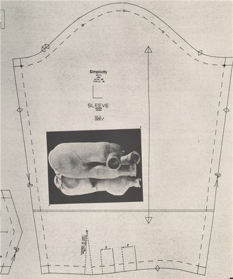 Artificial Heart on Sleeve. by Annette Lemieux, 1990