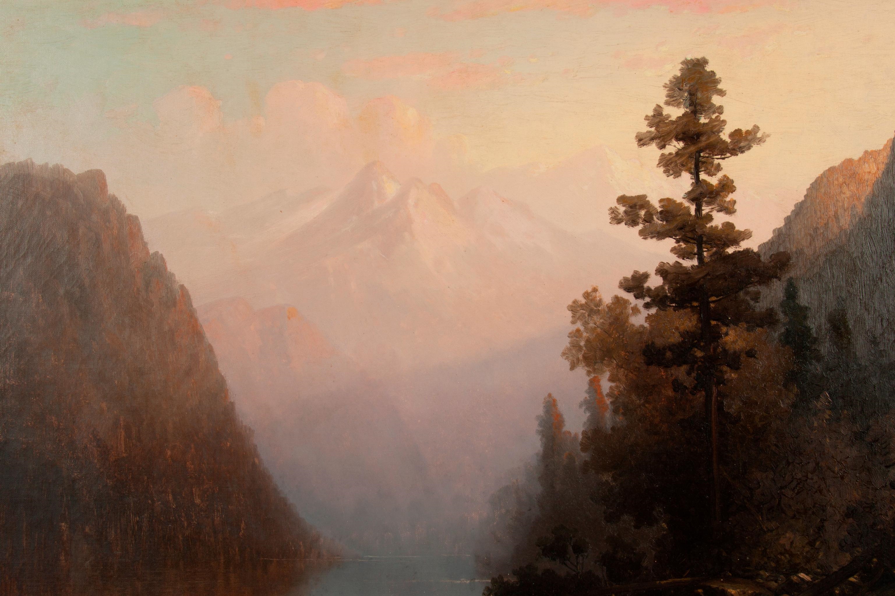 Ernest Colby Mountain landscape (1882) MutualArt