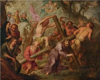 Le Christ portant la Croix - Gaspard van Den Hoecke