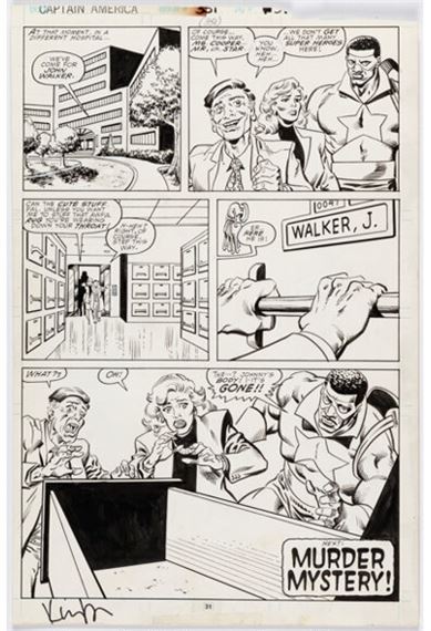 Captain America #351