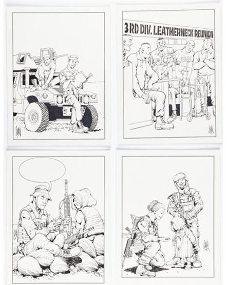 Leatherneck Magazine Single Page Gag Cartoon