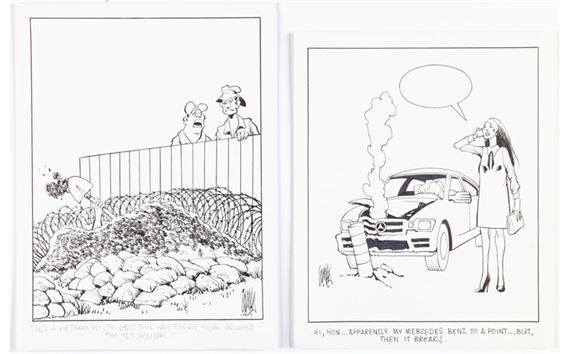 Single Panel Gag Cartoon