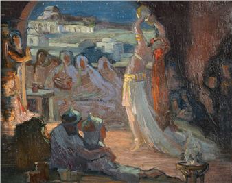 Oriental dancer - Mathilde Arbey