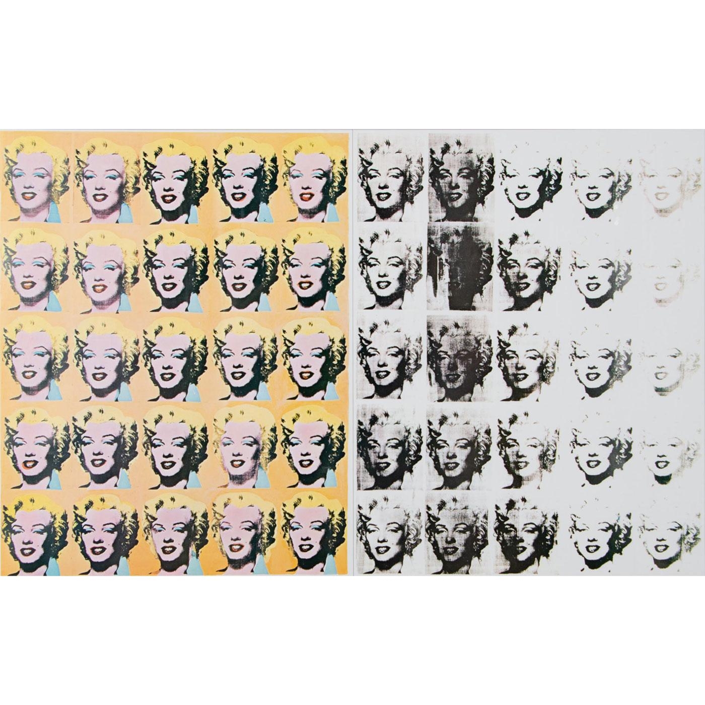 Marilyn Diptych by Andy Warhol, 20th c.