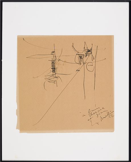 Georges Mathieu | Untitled (1962) | MutualArt