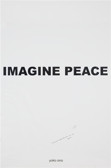 Yoko Ono | Imagine Peace (2005 - 2007) | MutualArt