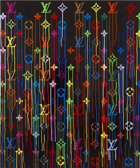 Zevs (b. 1977). Liquidated Louis Vuitton (Multicolore), 2011., Lot #11133