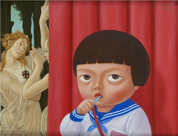 Yukiko by Mitsuru Watanabe, Painted in 1989