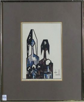 Pair of prints - C. Loiselle